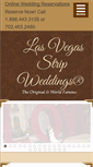 Mobile Screenshot of lasvegasstripweddings.com